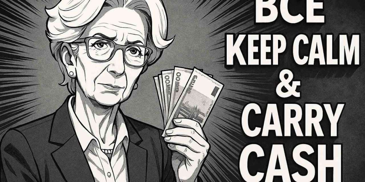 La BCE recommande de garder du cash pour faire face aux crises