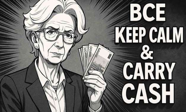 La BCE recommande de garder du cash pour faire face aux crises