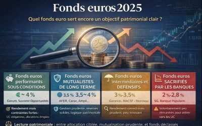 Fonds euros 2025 : le classement des meilleurs fonds du marché