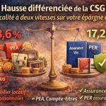 Hausse de la CSG : vers une fiscalité à deux vitesses sur l&rsquo;épargne en 2026
