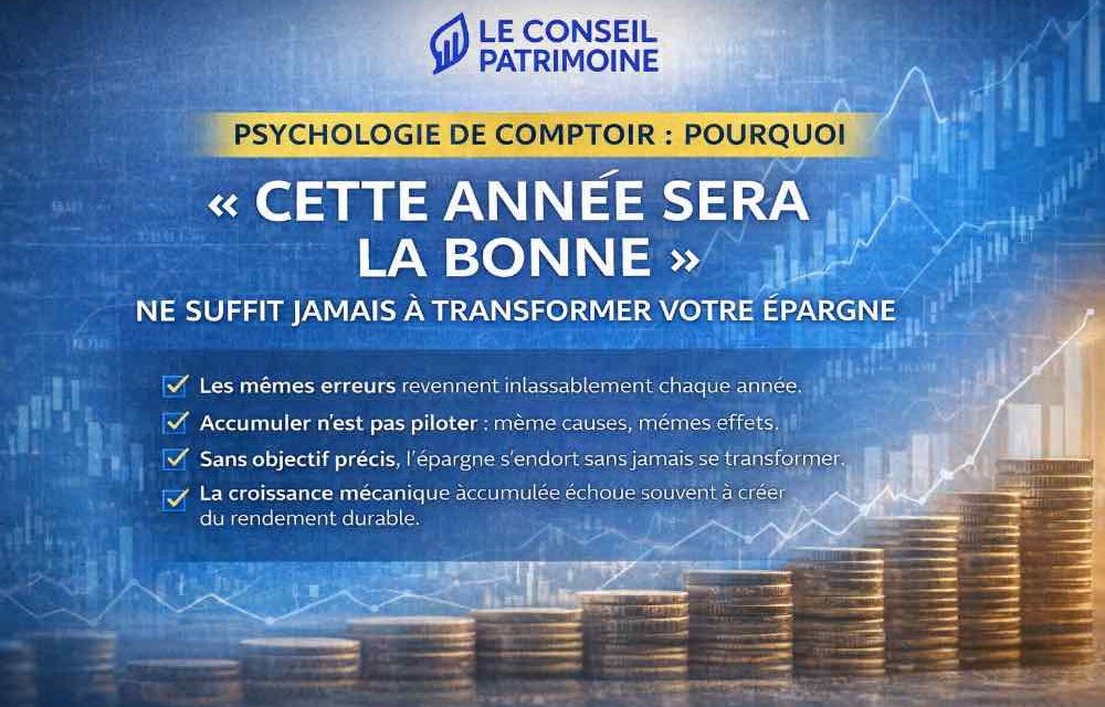 Psychologie de comptoir : Pourquoi « cette année sera la bonne » ne suffit jamais à transformer votre épargne