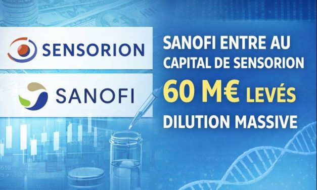 Sanofi entre au capital de Sensorion : un ticket stratégique… et un signal marché