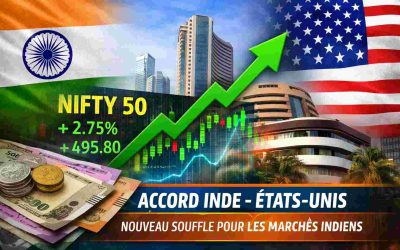 La Bourse indienne portée par l’accord commercial avec les États-Unis : un tournant stratégique pour l’économie du sous-continent