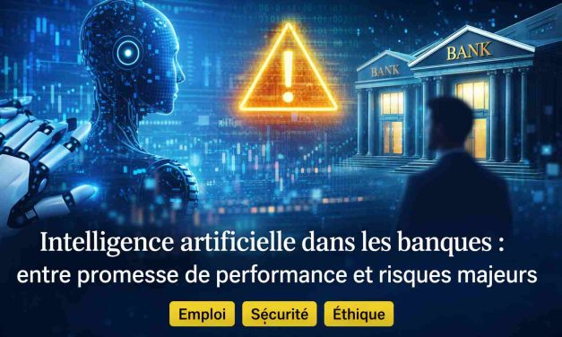 L’intelligence artificielle dans les banques : entre promesse d’efficacité et risque systémique