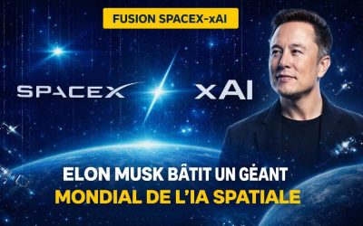 SpaceX et xAI fusionnent : Elon Musk construit un géant mondial de l’IA spatiale