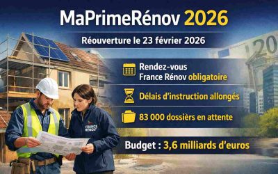 MaPrimeRénov’ revient en 2026 : un redémarrage sous tension budgétaire et sous surveillance accrue