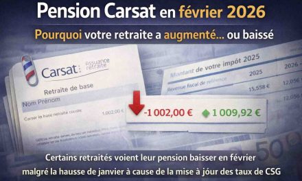 Votre pension Carsat a baissé ou augmenté en février ? Les ressorts d’un ajustement mécanique