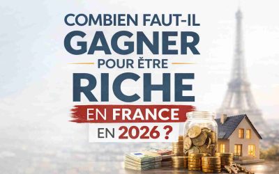Combien faut-il gagner pour être riche en France en 2026 ?