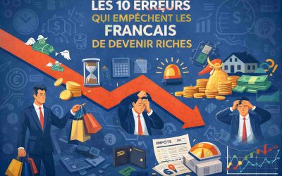 Les 10 erreurs qui empêchent les Français de devenir riches