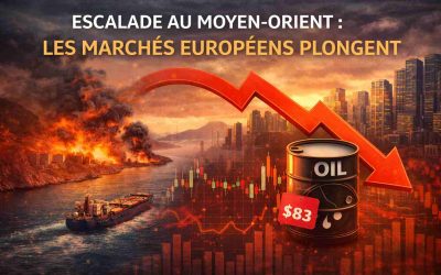 L’escalade au Moyen-Orient enfonce les marchés dans le rouge