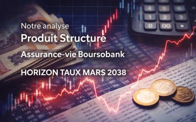 Boursorama Horizon Taux Mars 2038 : notre avis sur le produit structuré