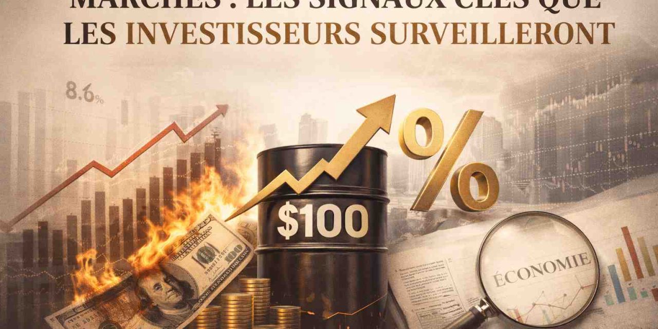 Marchés : les signaux clés que les investisseurs surveilleront la semaine prochaine