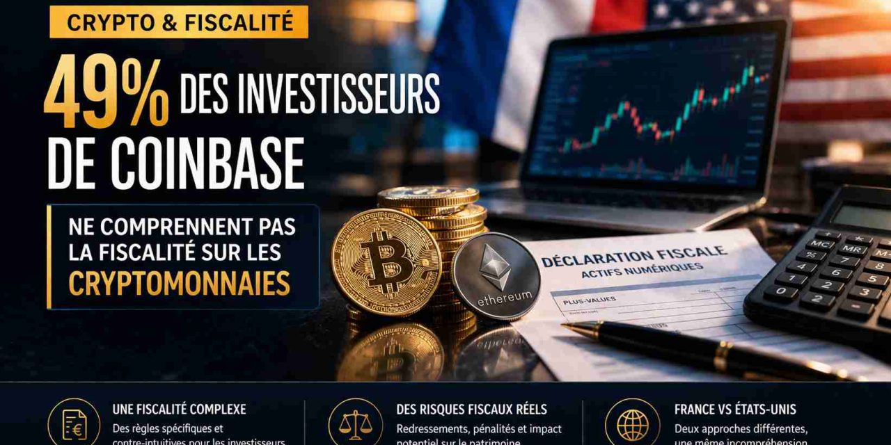 Crypto et fiscalité : une incompréhension massive qui révèle un risque invisible pour les investisseurs