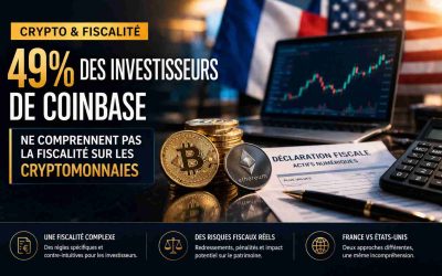 Crypto et fiscalité : une incompréhension massive qui révèle un risque invisible pour les investisseurs