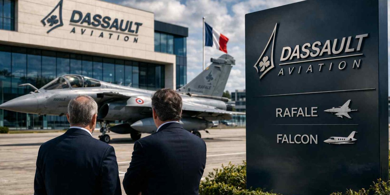 Dassault Aviation esquisse la succession de ses dirigeants clés