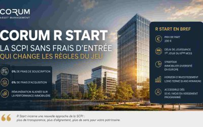 Corum R Start : la SCPI sans frais d’entrée qui veut changer les règles du jeu