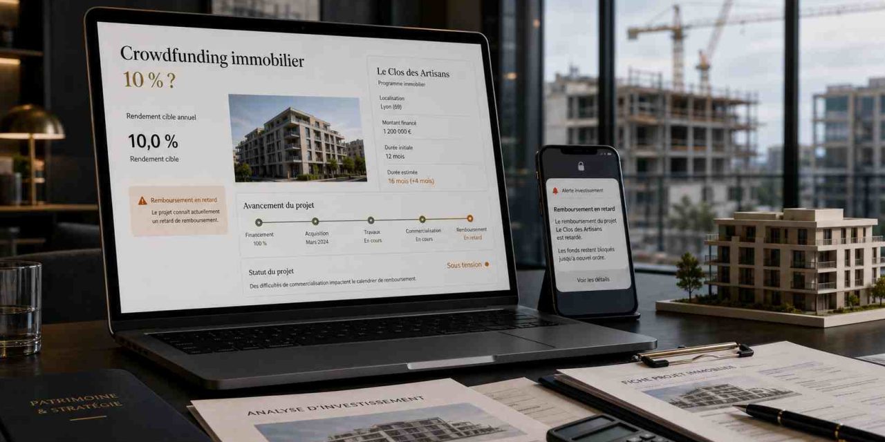 Crowdfunding immobilier : le placement à 10 % qui peut bloquer votre argent pendant des années