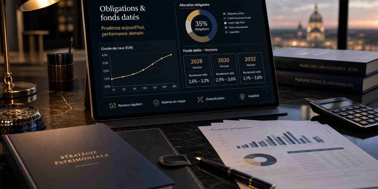 Fonds datés et obligations : le placement prudent qui revient en force en 2026