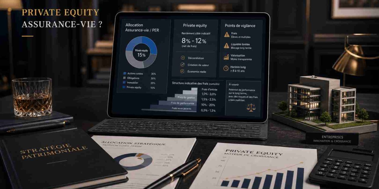 Private equity dans l’assurance-vie : opportunité patrimoniale ou nouveau piège à frais ?