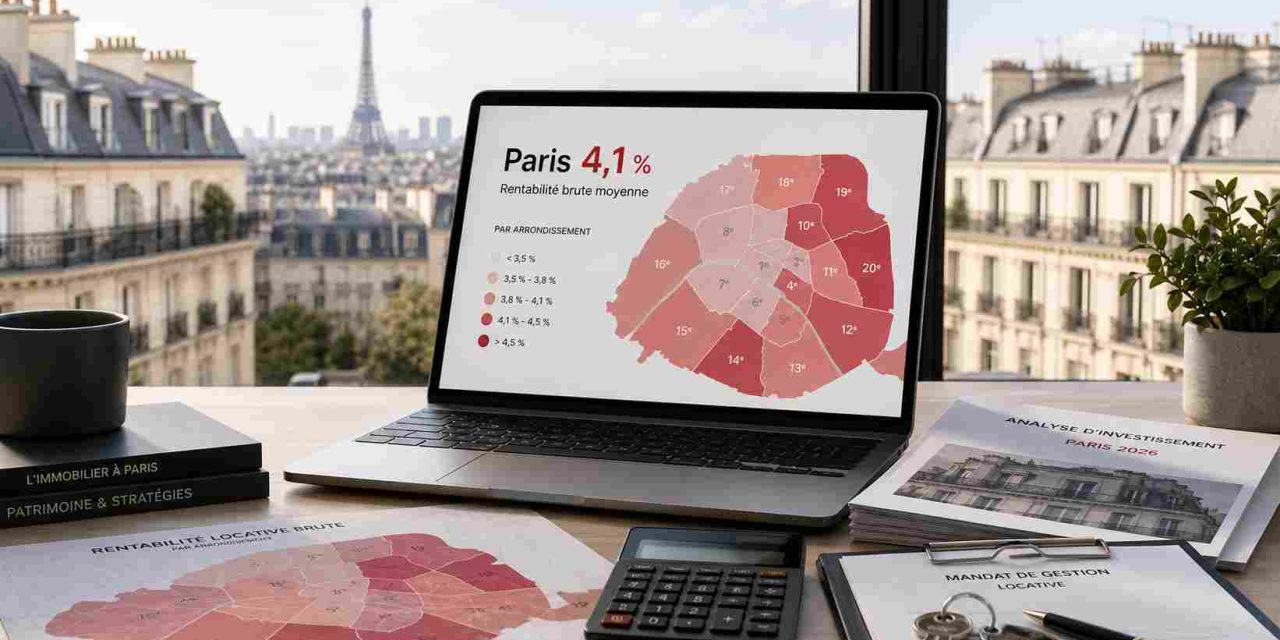 Investissement locatif à Paris : 4,1 % de rentabilité brute, est-ce encore suffisant en 2026 ?
