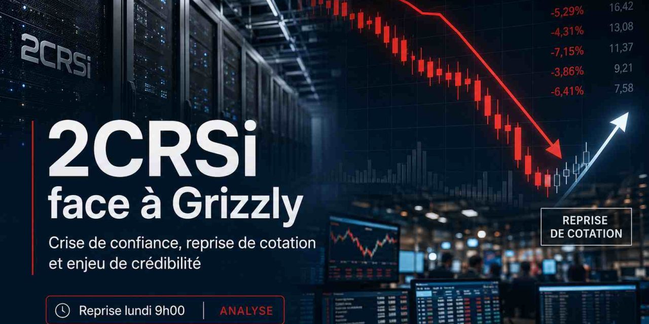 2CRSi face à Grizzly Research : crise de confiance, reprise de cotation et scénario boursier sous haute tension