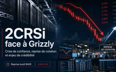 2CRSi face à Grizzly Research : crise de confiance, reprise de cotation et scénario boursier sous haute tension