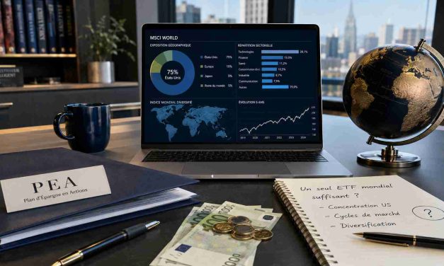ETF MSCI World dans un PEA : placement incontournable ou diversification trompeuse ?
